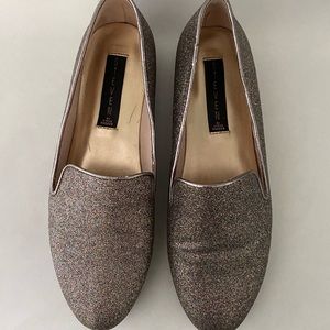 Steven by Steve Madden glitter flats